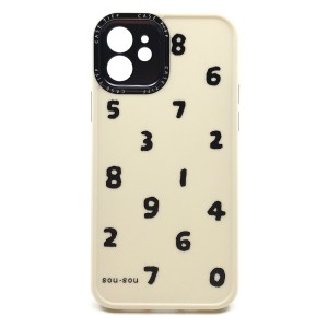 Nettech Apple iPhone 12 Uyumlu NT-87942 Lopard Yazı Seri Arka Koruma Kılıf (Çeşitli Renk) NT-87942