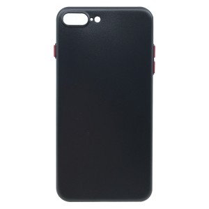 Nettech Apple iPhone 7 Plus Uyumlu Karbon Seri Arka Koruma Kılıf (Siyah) NT-91239