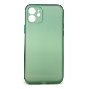 Nettech Apple iPhone 12 Uyumlu Karbon Seri Arka Koruma Kılıf (Yeşil) NT-85700