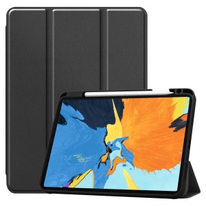 Nettech Apple iPad Mini 5 Uyumlu Flip Seri Kapaklı Kılıf (Siyah) NT-91373