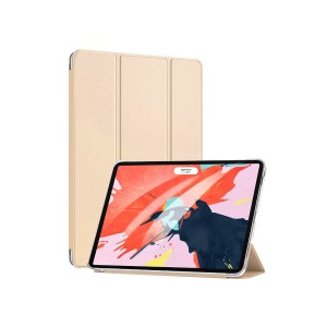 Nettech Apple iPad Mini 5 Uyumlu Flip Seri Kapaklı Kılıf (Gold) NT-91375