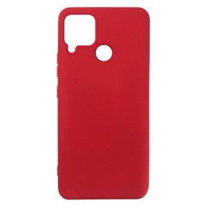Nettech Realme C15 Uyumlu Nano Arka Koruma Kılıf (Kırmızı) NT-91477