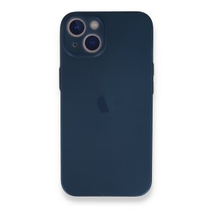Nettech Apple iPhone 13 Uyumlu Ultra Slim Arka Koruma Kılıf (Mavi) NT-90627