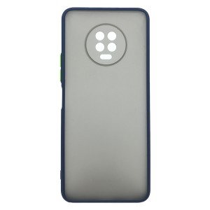 Nettech İnfinix Note 7 Uyumlu Montreal Seri Arka Koruma Kılıf (Lacivert) NT-91340