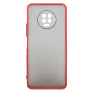 Nettech İnfinix Note 7 Uyumlu Montreal Seri Arka Koruma Kılıf (Kırmızı) NT-91342
