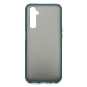 Nettech Realme 6 Uyumlu Montreal Seri Arka Koruma Kılıf (Yeşil) NT-91309