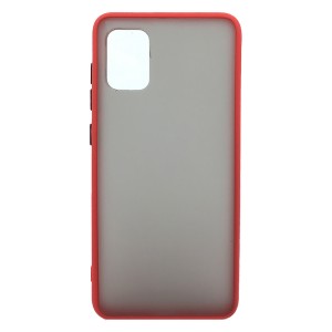 Nettech Samsung Galaxy A31 Uyumlu Montreal Seri Arka Koruma Kılıf (Kırmızı) NT-91248