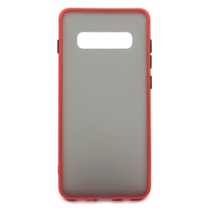 Nettech Samsung Galaxy S10 Plus Uyumlu Montreal Seri Arka Koruma Kılıf (Kırmızı) NT-91350