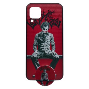 Nettech Huawei P40 Lite Uyumlu Desenli Popsocket Seri Arka Koruma Kılıf (Çeşitli Desen) NT-91822