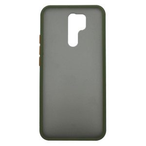 Nettech Xiaomi Redmi 9 Uyumlu NT-91358 Montreal Seri Arka Koruma Kılıf (Yeşil) NT-91358