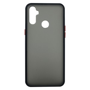 Nettech Realme C3 Uyumlu Montreal Seri Arka Koruma Kılıf (Siyah) NT-91281