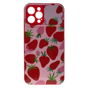 Nettech Apple iPhone 12 Pro Max Uyumlu Desenli Kızaklı Arka Koruma Kılıf (Çeşitli Renk) NT-91941