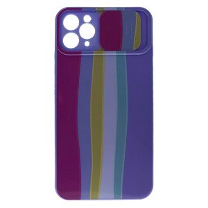 Nettech Apple iPhone 11 Pro Max Uyumlu Desenli Kızaklı Arka Koruma Kılıf (Çeşitli Renk) NT-91932