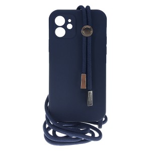 Nettech Apple iPhone 12 Uyumlu ipli Nano Arka Koruma Kılıf (Lacivert) NT-91889