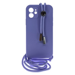 Nettech Apple iPhone 12 Uyumlu ipli Nano Arka Koruma Kılıf (Lila) NT-91891