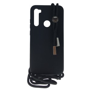 Nettech Xiaomi Redmi Note 8 Uyumlu ipli Nano Arka Koruma Kılıf (Siyah) NT-91903