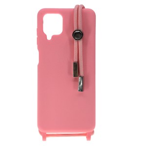 Nettech Samsung Galaxy A12 Uyumlu ipli Nano Arka Koruma Kılıf (Pembe) NT-91862