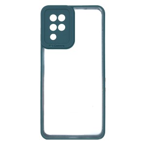 Nettech Samsung Galaxy A12 Uyumlu Güçlü Kamera Koruma Arka Koruma Kılıf (Yeşil) NT-92087