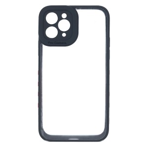 Nettech Apple iPhone 11 Pro Uyumlu Güçlü Kamera Koruma Arka Koruma Kılıf (Siyah) NT-92090