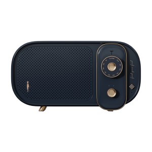 Nettech LiberFeel Y-6 Mini Akustik Kablosuz Hoparlör - Speaker (Lacivert) NT-92154