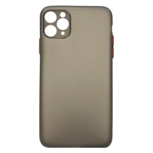 Nettech Apple iPhone 11 Pro Max Uyumlu Ultra Slim Arka Koruma Kılıf (Gri) NT-87875