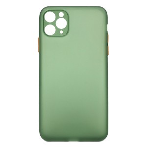 Nettech Apple iPhone 11 Pro Max Uyumlu Ultra Slim Arka Koruma Kılıf (Yeşil) NT-87872