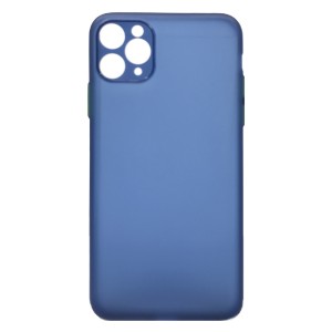 Nettech Apple iPhone 11 Pro Uyumlu Ultra Slim Arka Koruma Kılıf (Mavi) NT-87867