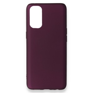 Nettech Oppo Reno 4 Uyumlu Nano Arka Koruma Kılıf (Mürdüm) NT-87562