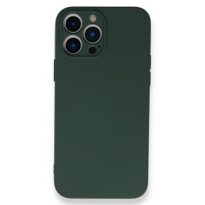 Nettech Apple iPhone 13 Pro Max Uyumlu Nano Arka Koruma Kılıf (Koyu Yeşil) NT-91714