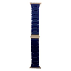 Nettech Apple Watch Seri 40/38 mm Uyumlu Metal Kordon (Lacivert) NT-92283