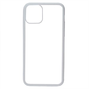 Nettech Apple iPhone 13 Pro Max Uyumlu Soft Akrilik Seri Arka Koruma Kılıf (Beyaz) NT-92396