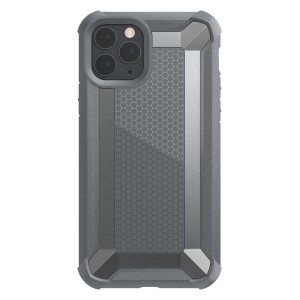 Defense Apple iPhone 11 Pro Uyumlu Zırh Seri Arka Koruma Kılıf (Gri) NT-92467
