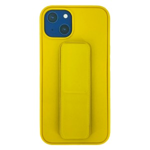 Nettech Apple iPhone 13 Uyumlu Manyetik Standlı Seri Arka Koruma Kılıf (Sarı) NT-92799