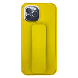 Nettech Apple iPhone 13 Pro Max Uyumlu Manyetik Standlı Seri Arka Koruma Kılıf (Sarı) NT-92785