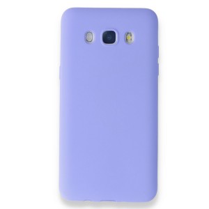 Nettech Samsung Galaxy J710 J7 2016 Uyumlu Nano Arka Koruma Kılıf (Lila) NT-82184