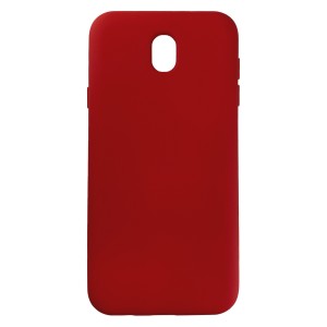 Nettech Samsung Galaxy J730 J7 Pro Uyumlu Nano Arka Koruma Kılıf (Kırmızı) VR-20942