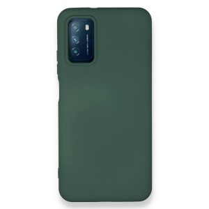Nettech Xiaomi Poco M3 Uyumlu Suide Arka Koruma Kılıf (Yeşil) NT-93164