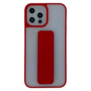 Nettech Apple iPhone 13 Pro Max Uyumlu MicroCase Kemer Arka Koruma Kılıf (Kırmızı) NT-93191