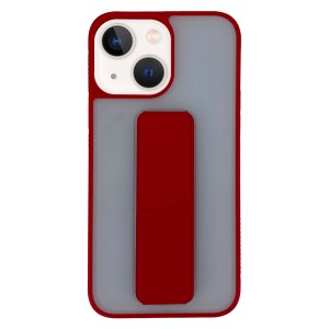 Nettech Apple iPhone 13 Uyumlu MicroCase Kemer Arka Koruma Kılıf (Kırmızı) NT-93197