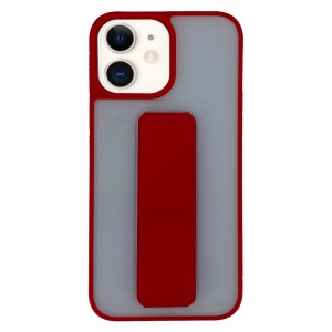 Nettech Apple iPhone 11 Uyumlu MicroCase Kemer Arka Koruma Kılıf (Kırmızı) NT-93188