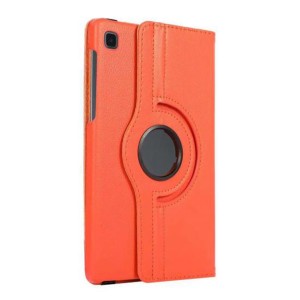 Nettech Samsung Galaxy Tab A7 Lite SM-T220 Uyumlu 360 Kapaklı Kılıf (Turuncu) NT-93259