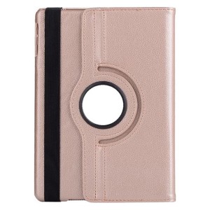 Nettech Samsung Galaxy Tab A7 Lite SM-T220 Uyumlu 360 Kapaklı Kılıf (Rose Gold) NT-93261
