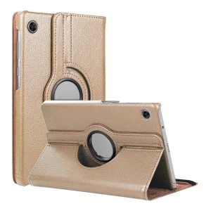 Nettech Lenovo Tab M10 Hd (2.nesil) TB-X306F Uyumlu 360 Kapaklı Kılıf (Gold) NT-93811