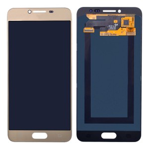 Teknonet Samsung Galaxy C5000 C5 2015 Uyumlu Org Lcd+Dokunmatik (Gold) VR-2322