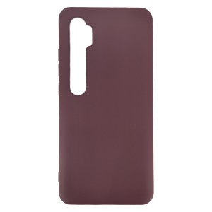 Nettech Xiaomi Mi Note 10 Lite Uyumlu Nano Arka Koruma Kılıf (Mürdüm) NT-94289