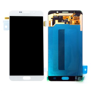 Teknonet Samsung Galaxy N920 Note 5 Uyumlu Org Lcd+Dokunmatik (Beyaz) VR-2353