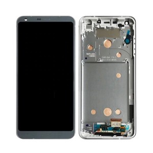 Teknonet LG G6 Uyumlu Org Lcd+Dokunmatik+Çıtalı (Mavi) NT-95059