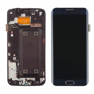 Teknonet Samsung Galaxy G925 S6 Edge Uyumlu Org Lcd+Dokunmatik+Çıtalı (Lacivert) VR-2368
