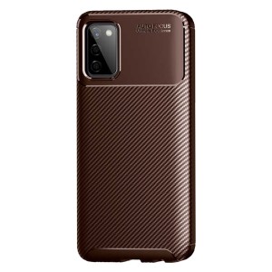 Zore Samsung Galaxy A03S Uyumlu Auto Seri Arka Koruma Kılıf (Kahverengi) NT-95381