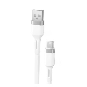 Teknonet TN-DC06 Plastik 100 Cm Lightning Şarj ve Data Kablosu (Beyaz) NT-92572